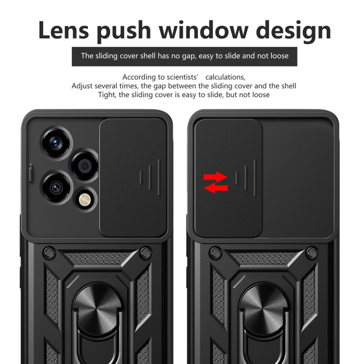 For Honor 200 Lite Global Sliding Camera Cover Design TPU+PC Phone Case(Green) - free shipping - PMC TechLife - Order now!
