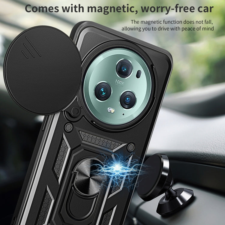 For Honor Magic5 Pro Sliding Camera Cover Design TPU+PC Phone Case(Blue) - free shipping - PMC TechLife - Order now!