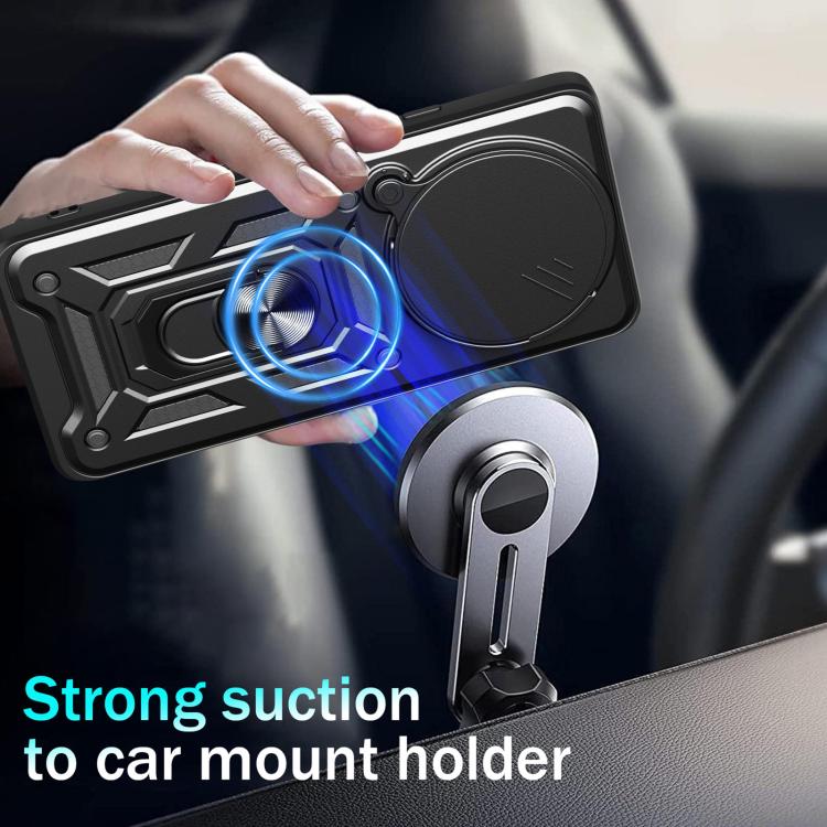 For Honor Magic7 Pro Sliding Camera Cover Design TPU+PC Phone Case(Blue) - free shipping - PMC TechLife - Order now!