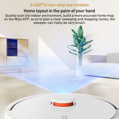Original Xiaomi Mijia 3C Enhanced Robot Vacuum Cleaner Automatic Sweeping Mopping, US Plug(White) - Robot Vacuum Cleaner by Xiaomi | Online Shopping South Africa | PMC Jewellery | Buy Now Pay Later Mobicred