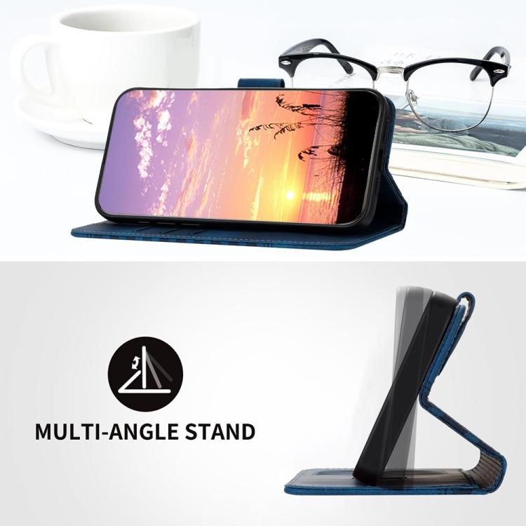 For iPhone 17 Pro Max YX0060 Elephant Head Embossed Phone Leather Case with Lanyard(Royal Blue) - free shipping - PMc TechLife - Order now!