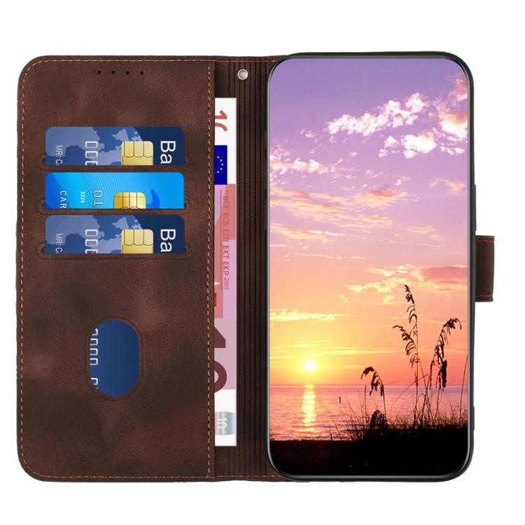 For iPhone 17 Pro YX0060 Elephant Head Embossed Phone Leather Case with Lanyard(Coffee) - free shipping - PMc TechLife - Order now!