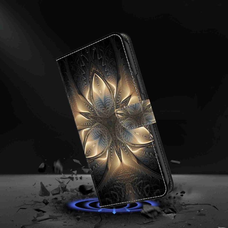 For Honor Magic5 Pro Crystal 3D Shockproof Protective Leather Phone Case(Luminous Building) - Honor Cases by PMC Jewellery | Online Shopping South Africa | PMC Jewellery | Buy Now Pay Later Mobicred