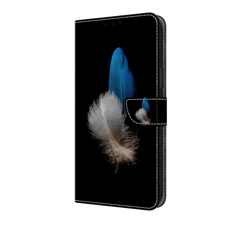 For Honor Magic6 Lite Crystal 3D Shockproof Protective Leather Phone Case(Two Branches) - Honor Cases by PMC TechLife | Online Shopping South Africa | PMC TechLife | Buy Now Pay Later Mobicred