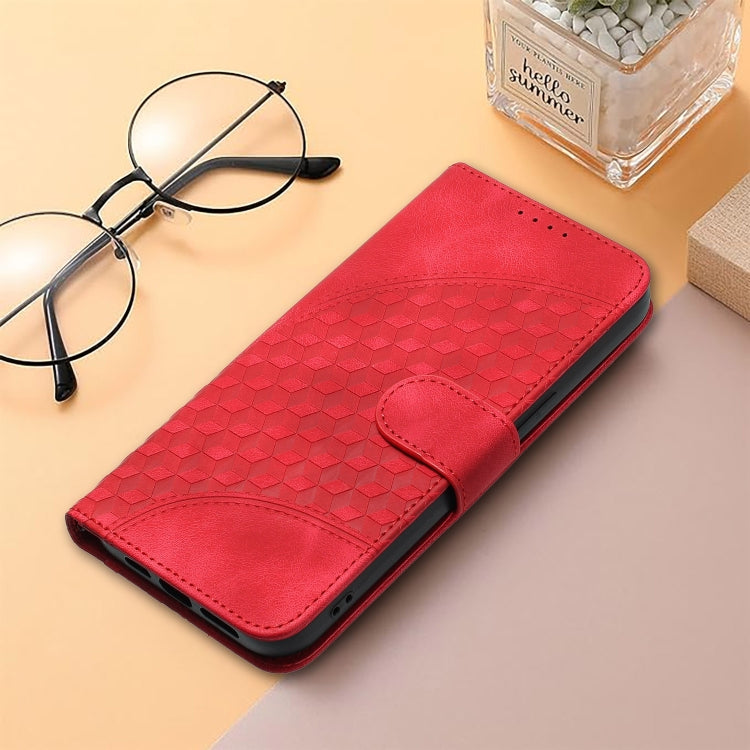 For Google Pixel 9 YX0060 Elephant Head Embossed Phone Leather Case with Lanyard(Red) - Google Cases by PMC Jewellery | Online Shopping South Africa | PMC Jewellery | Buy Now Pay Later Mobicred