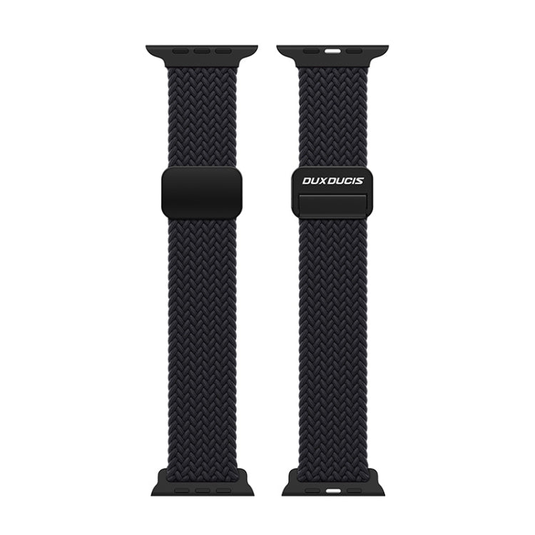 For Apple Watch SE 2022 40mm DUX DUCIS Mixture Pro Series Magnetic Buckle Nylon Braid Watch Band(Midnight) - Watch Bands by DUX DUCIS | Online Shopping South Africa | PMC Jewellery | Buy Now Pay Later Mobicred