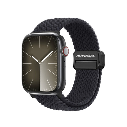 For Apple Watch SE 40mm DUX DUCIS Mixture Pro Series Magnetic Buckle Nylon Braid Watch Band(Midnight) - Watch Bands by DUX DUCIS | Online Shopping South Africa | PMC Jewellery | Buy Now Pay Later Mobicred