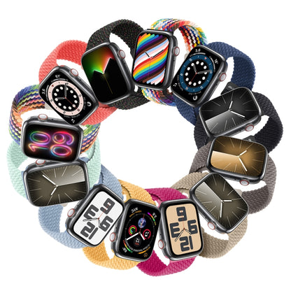 For Apple Watch Series 2 42mm DUX DUCIS Mixture Pro Series Magnetic Buckle Nylon Braid Watch Band(New Rainbow) - Watch Bands by DUX DUCIS | Online Shopping South Africa | PMC Jewellery | Buy Now Pay Later Mobicred