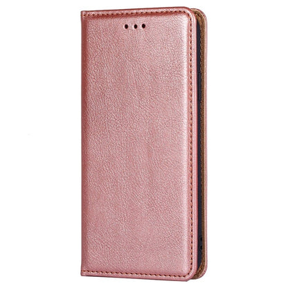 For Honor Magic6 Pro Gloss Oil Solid Color Magnetic Leather Phone Case(Rose Gold) - Honor Cases by PMC Jewellery | Online Shopping South Africa | PMC Jewellery | Buy Now Pay Later Mobicred