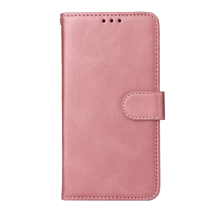 For Google Pixel 9 Classic Calf Texture Flip Leather Phone Case(Rose Gold) - Google Cases by PMC Jewellery | Online Shopping South Africa | PMC Jewellery | Buy Now Pay Later Mobicred