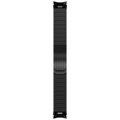 For Samsung Galaxy Watch6/6 Classic/5/5 Pro Button Style One-bead Metal Watch Band(Titanium Color) - Watch Bands by PMC Jewellery | Online Shopping South Africa | PMC Jewellery