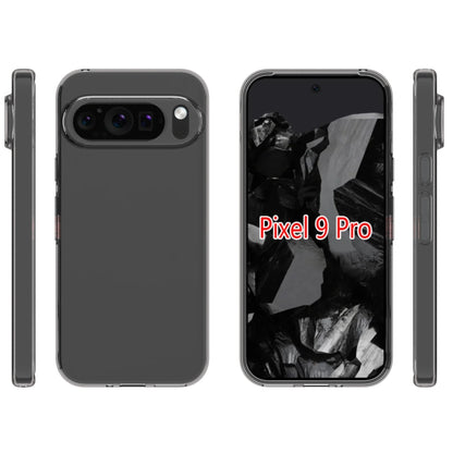 For Google Pixel 9 Pro Waterproof Texture TPU Phone Case(Transparent) - Google Cases by PMC Jewellery | Online Shopping South Africa | PMC Jewellery | Buy Now Pay Later Mobicred