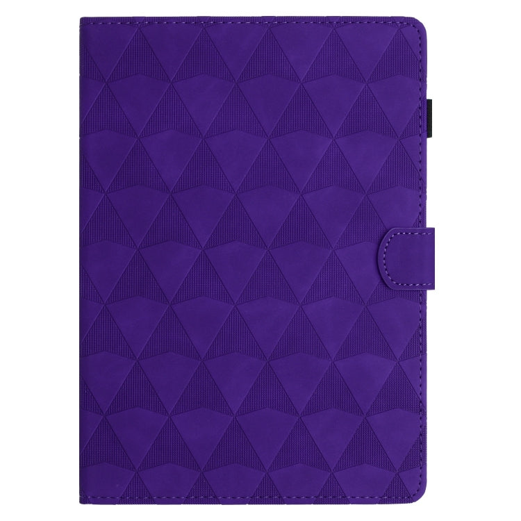 For iPad Pro 11 2024 Diamond Texture Embossed Leather Smart Tablet Case(Purple) - iPad Pro 11 2024 Cases by PMC Jewellery | Online Shopping South Africa | PMC Jewellery | Buy Now Pay Later Mobicred