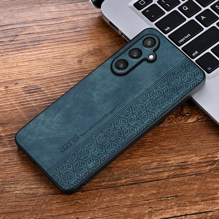 For Samsung Galaxy S24 5G AZNS 3D Embossed Skin Feel Phone Case(Dark Green) - Galaxy S24 5G Cases by AZNS | Online Shopping South Africa | PMC Jewellery | Buy Now Pay Later Mobicred