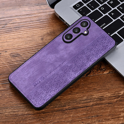 For Samsung Galaxy S24 5G AZNS 3D Embossed Skin Feel Phone Case(Purple) - Galaxy S24 5G Cases by AZNS | Online Shopping South Africa | PMC Jewellery | Buy Now Pay Later Mobicred