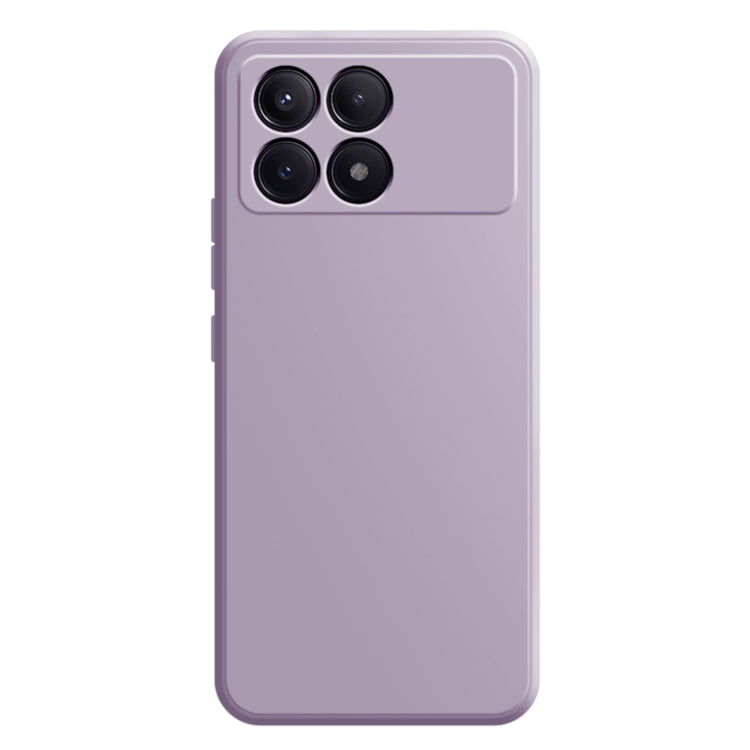 For Xiaomi Redmi K70 Pro Imitation Liquid Silicone Phone Case(Light Purple) - K70 Pro Cases by PMC Jewellery | Online Shopping South Africa | PMC Jewellery | Buy Now Pay Later Mobicred