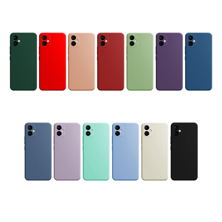 For Samsung Galaxy A05 Imitation Liquid Silicone Phone Case(Dark Red) - Galaxy Phone Cases by PMC TechLife | Online Shopping South Africa | PMC TechLife