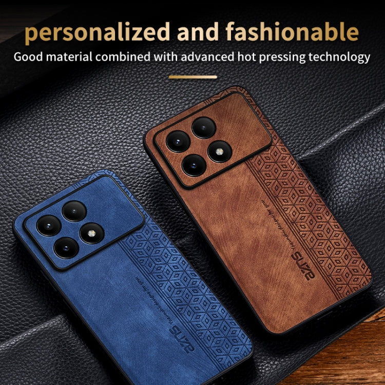 For Xiaomi Redmi K70 Pro AZNS 3D Embossed Skin Feel Phone Case(Black) - K70 Pro Cases by AZNS | Online Shopping South Africa | PMC Jewellery | Buy Now Pay Later Mobicred