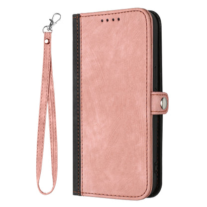 For Xiaomi Redmi K70 Side Buckle Double Fold Hand Strap Leather Phone Case(Pink) - K70 Cases by PMC Jewellery | Online Shopping South Africa | PMC Jewellery | Buy Now Pay Later Mobicred