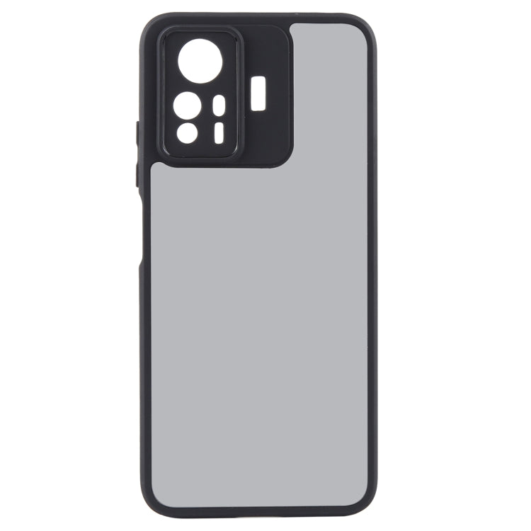 For Xiaomi Redmi Note 12S 4G Fine Pore Matte Black TPU + PC Phone Case - Xiaomi Cases by PMC TechLife | Online Shopping South Africa | PMC TechLife | Buy Now Pay Later Mobicred
