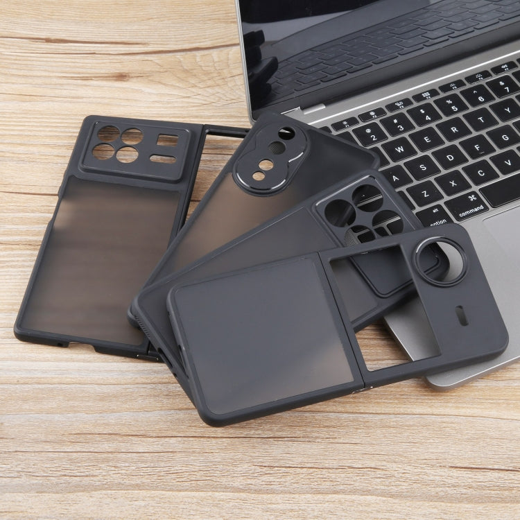 For Realme GT5 Matte Black TPU + PC Phone Case - free shipping - PMC TechLife - Order now!