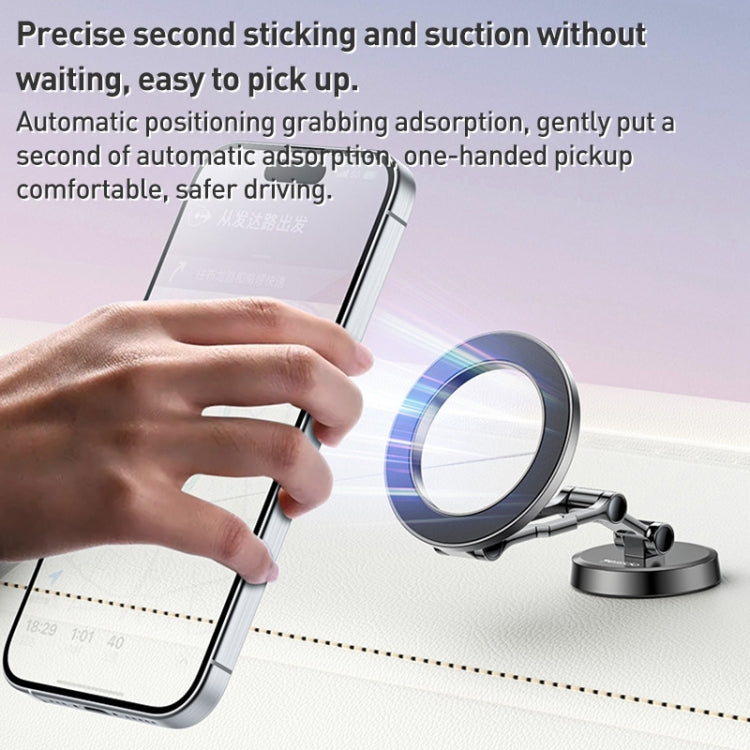 Yesido C203 Car Dashboard MagSafe Magnetic Phone Holder(Black) - Universal Car Holders by Yesido | Online Shopping South Africa | PMC TechLife | Buy Now Pay Later Mobicred