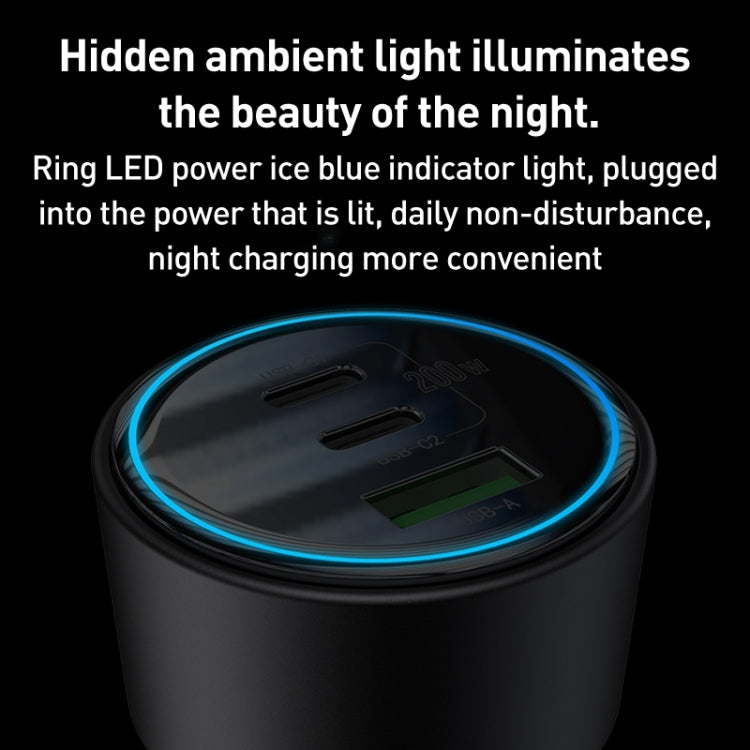 Yesido Y59 200W Car Phone Charger(Black) - free shipping - PMC TechLife - Order now!
