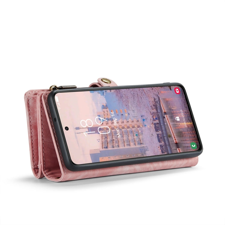 For Samsung Galaxy S24+ 5G CaseMe 008 Detachable Multifunctional Leather Phone Case(Pink) - Galaxy S24+ 5G Cases by CaseMe | Online Shopping South Africa | PMC Jewellery | Buy Now Pay Later Mobicred