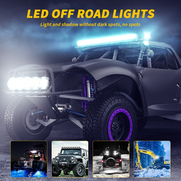 9-80V 18W 6000K 4 inch Car 36pcs LED Work Light(White Light) - Work Lights by PMC TechLife | Online Shopping South Africa | PMC TechLife | Buy Now Pay Later Mobicred