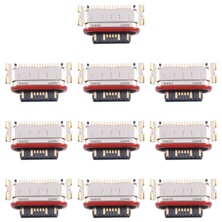 For Xiaomi 11i HyperCharge 5G 10pcs Original Charging Port Connector - Tail Connector by PMC TechLife | Online Shopping South Africa | PMC TechLife