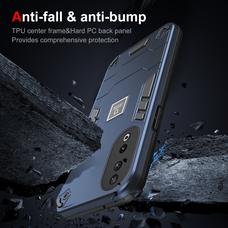 For Honor 90 2 in 1 Shockproof Phone Case(Blue) - free shipping - PMC TechLife - Order now!
