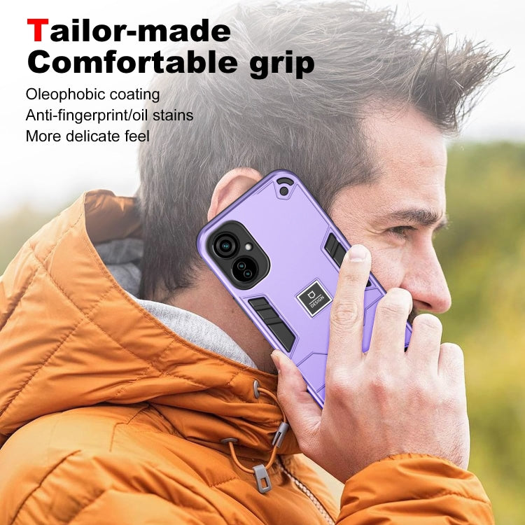 For Tecno Camon 19 Neo 2 in 1 Shockproof Phone Case(Purple) - free shipping - PMC TechLife - Order now!