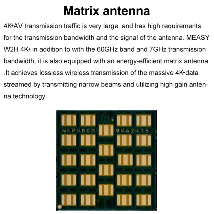 Measy W2H 60GHz 4K+ Ultra HD Wireless Transmission Kit, Transmission Distance: 50m(UK Plug) - Set Top Box & Accessories by Measy | Online Shopping South Africa | PMC Jewellery | Buy Now Pay Later Mobicred