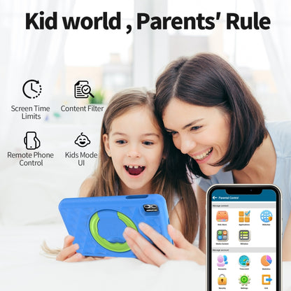 Pritom B8K 4G LTE Kid Tablet 8 inch,  4GB+64GB, Android 12 Unisoc T310 Quad Core CPU Support Parental Control Google Play(Blue) -  by PRITOM | Online Shopping South Africa | PMC Jewellery | Buy Now Pay Later Mobicred