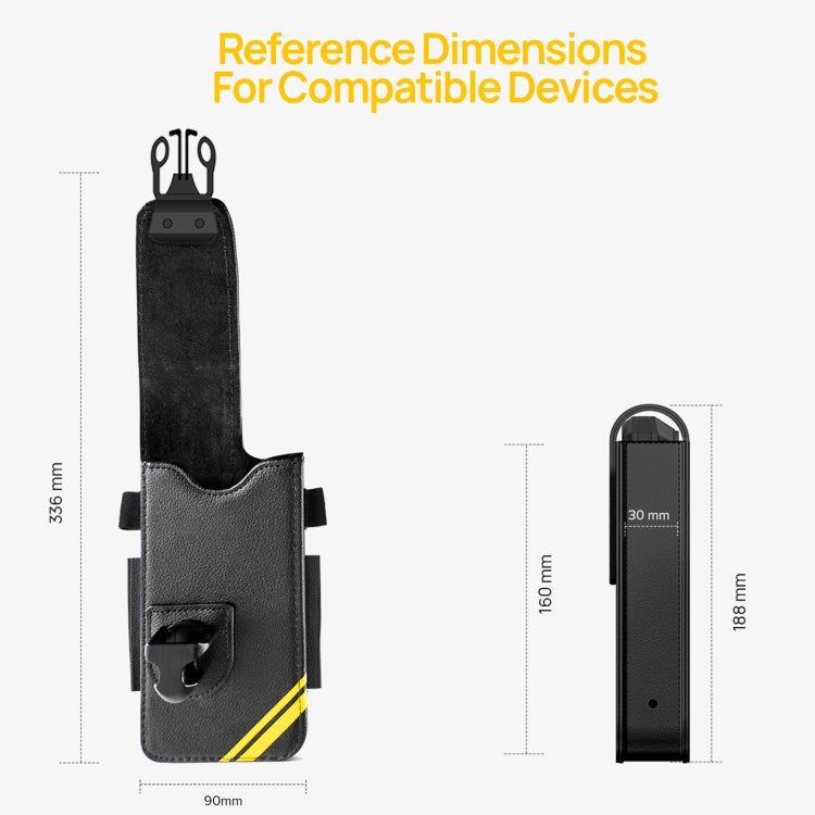 For Ulefone Armor 26 Ultra Ulefone Armor Holster Multi-Purpose Phone Pouch Waist Bag(Black) - free shipping - PMC Jewellery - Order now!