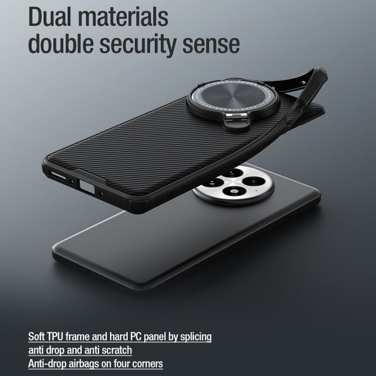 For OnePlus 13 NILLKIN CamShield Prop MagSafe Magnetic PC Phone Case(Black) - free shipping - PMC TechLife - Order now!
