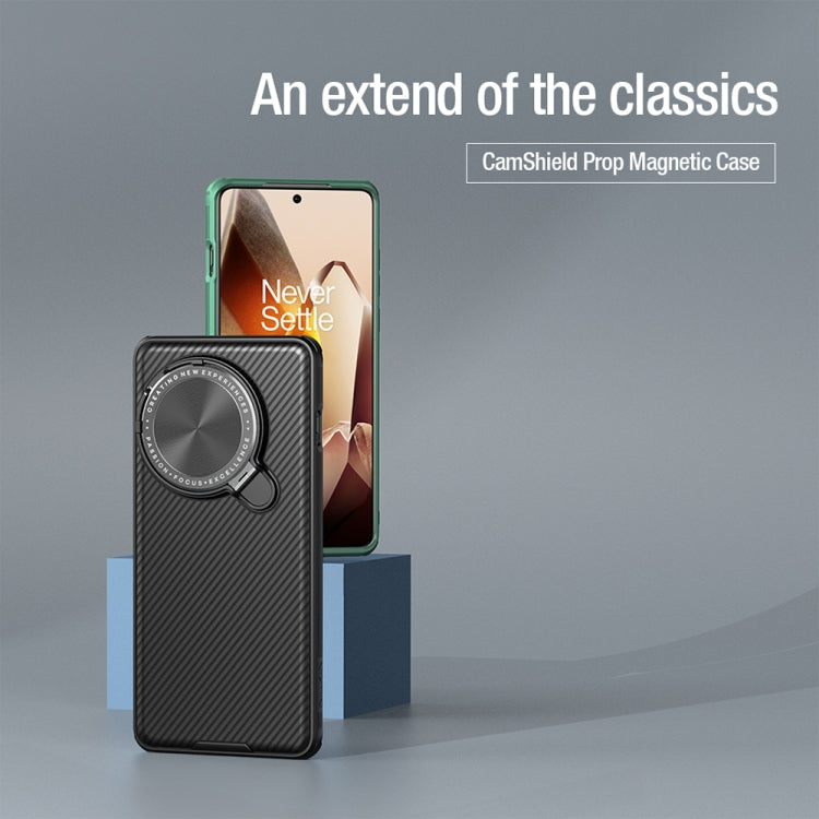 For OnePlus 13 NILLKIN CamShield Prop MagSafe Magnetic PC Phone Case(Black) - free shipping - PMC TechLife - Order now!