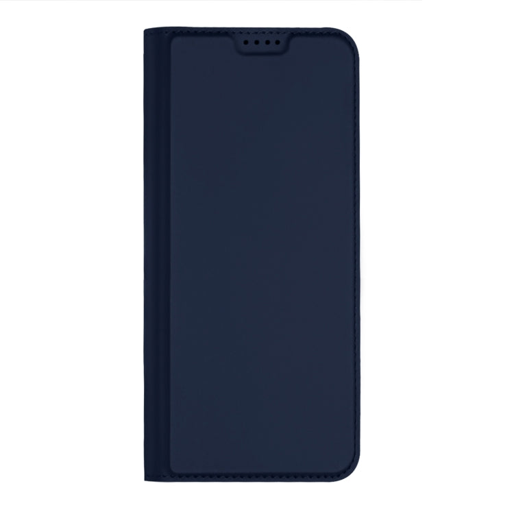 For Xiaomi Redmi Note 13 5G DUX DUCIS Skin Pro Series Flip Leather Phone Case(Blue) - Note 13 Cases by DUX DUCIS | Online Shopping South Africa | PMC Jewellery | Buy Now Pay Later Mobicred