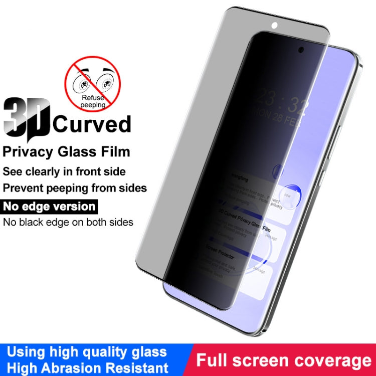 For Honor Magic6 5G imak No Edge Version 3D Curved Privacy Full Screen Tempered Glass Film - Honor Tempered Glass by imak | Online Shopping South Africa | PMC Jewellery | Buy Now Pay Later Mobicred