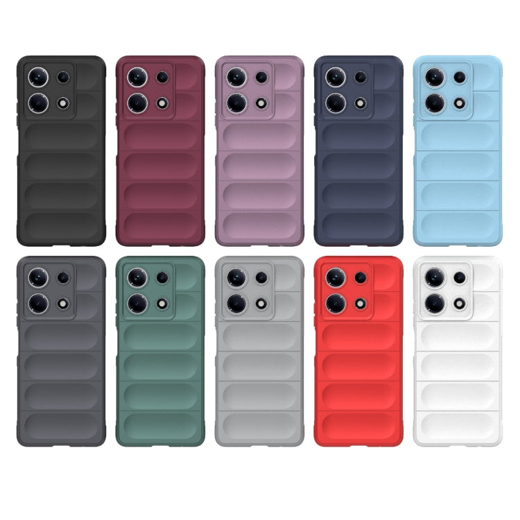 For Infinix Note 30 4G Magic Shield TPU + Flannel Phone Case(Red) - Infinix Cases by PMC TechLife | Online Shopping South Africa | PMC TechLife | Buy Now Pay Later Mobicred