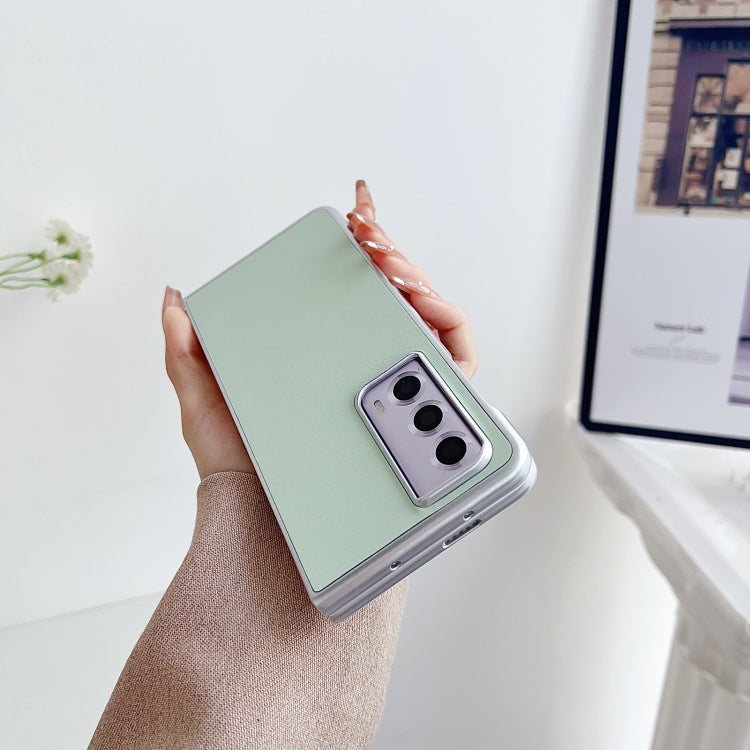 For Honor Magic Vs2 Morandi Pearlescent Paint Shockproof Phone Case(White) - Honor Cases by PMC TechLife | Online Shopping South Africa | PMC TechLife
