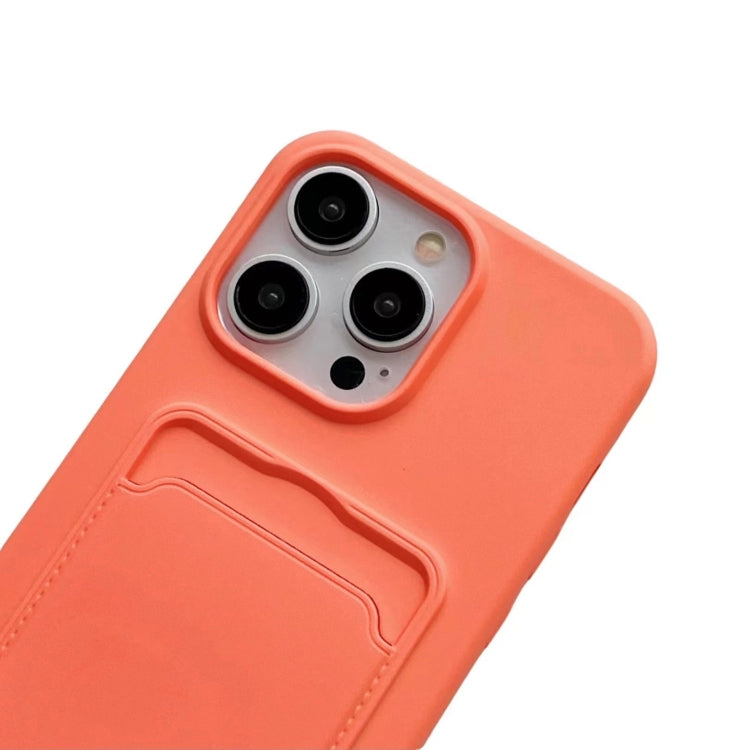 For iPhone 16 Plus Card Slot Liquid Silicone Phone Case with Lanyard(Mint Green) - iPhone 16 Plus Cases by PMC TechLife | Online Shopping South Africa | PMC TechLife | Buy Now Pay Later Mobicred
