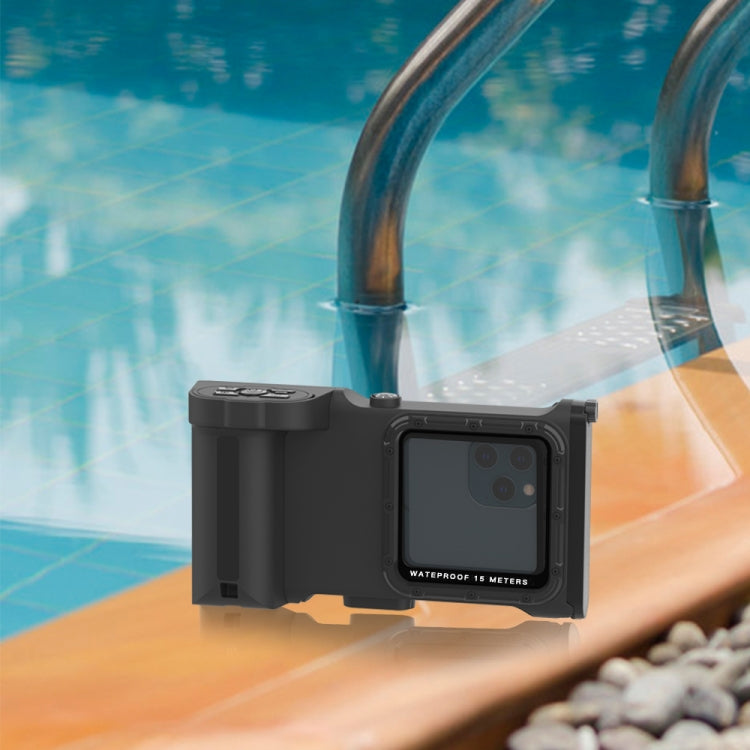 Diving Shell Gen3 Bluetooth Waterproof Phone Case(Black) - Waterproof Bag by PMC TechLife | Online Shopping South Africa | PMC TechLife | Buy Now Pay Later Mobicred