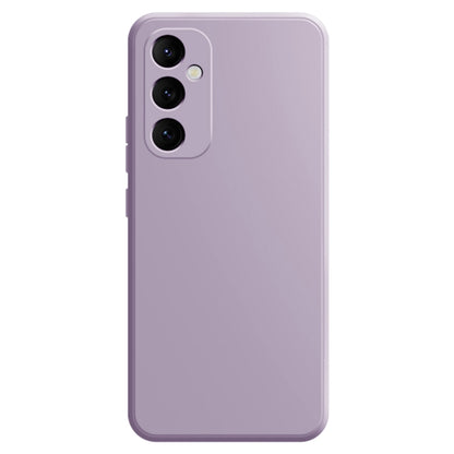 For Samsung Galaxy S24 5G Imitation Liquid Silicone Phone Case(Light Purple) - Galaxy S24 5G Cases by PMC Jewellery | Online Shopping South Africa | PMC Jewellery