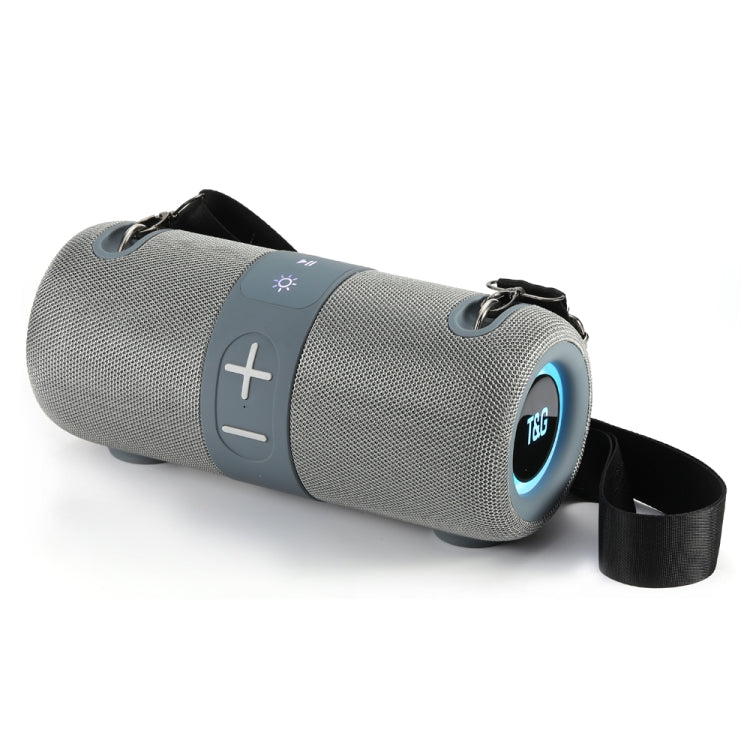 T&G TG-672 Outdoor Portable Subwoofer Bluetooth Speaker Support TF Card(Grey) - Desktop Speaker by T&G | Online Shopping South Africa | PMC Jewellery | Buy Now Pay Later Mobicred