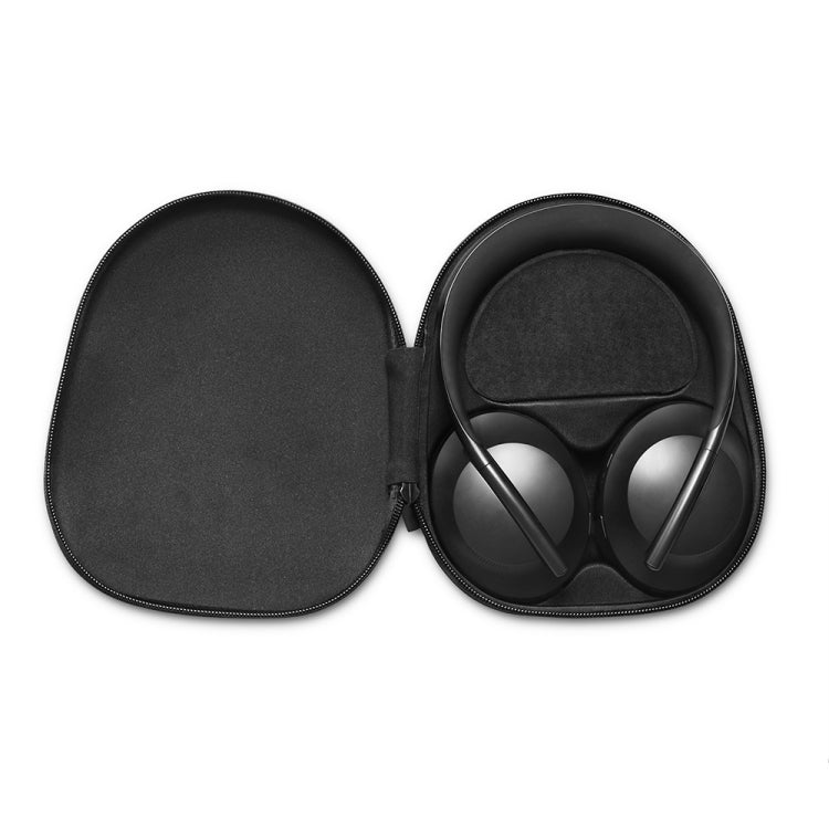 For Bose NC700 Bluetooth Headset Classic PU Storage Bag Protective Case(Black) - Other Accessories by PMC Jewellery | Online Shopping South Africa | PMC Jewellery | Buy Now Pay Later Mobicred