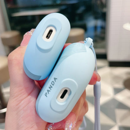 For Huawei FreeBuds 5 Bluetooth Wireless Earphone Frosted Protective Case(Cyan-blue) - Huawei Earphone Case by PMC Jewellery | Online Shopping South Africa | PMC Jewellery | Buy Now Pay Later Mobicred