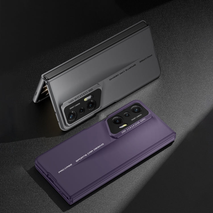 For Honor Magic V GKK Integrated Blade Ultra-thin Full Coverage Phone Case(Purple) - free shipping - PMC Jewellery - Order now!