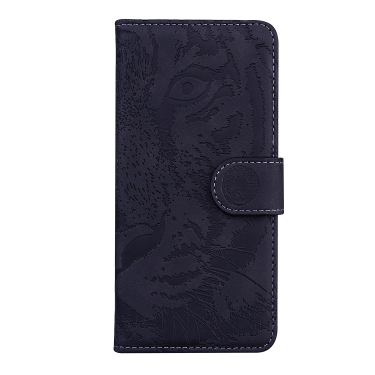 For Google Pixel 9 Tiger Embossing Pattern Flip Leather Phone Case(Black) - Google Cases by PMC Jewellery | Online Shopping South Africa | PMC Jewellery | Buy Now Pay Later Mobicred