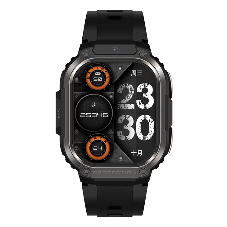 LEMFO DM63 2.13 inch AMOLED Square Screen Smart Watch Android 8.1, Specification:2GB+16GB(Black) - free shipping - PMC TechLife - Order now!